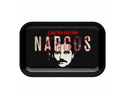 Narcos černý tácek 19x29 cm