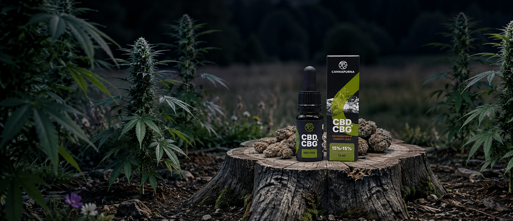 CBD oleje a květy přímo od výrobce