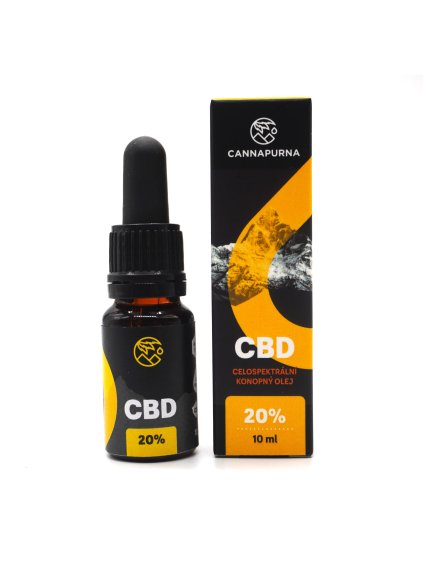 CBD konopný olej 20% full spectrum (10 ml)