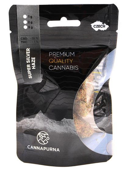 CBD květy konopí Super Silver Haze