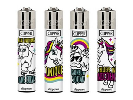Clipper Unicorn Rainbow (Clipper set 1/4 Zapalovač ze série ( 1/4 ))