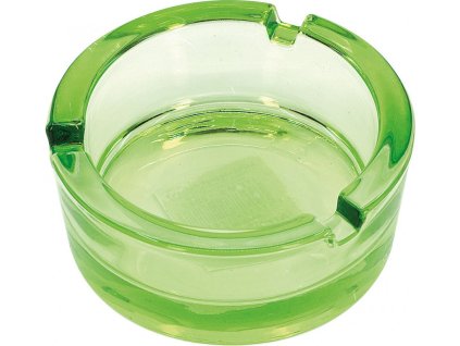 13727 12877 skleneny popelnik 8 5cm zeleny
