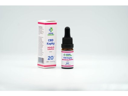 olej 20% jahoda lékořice