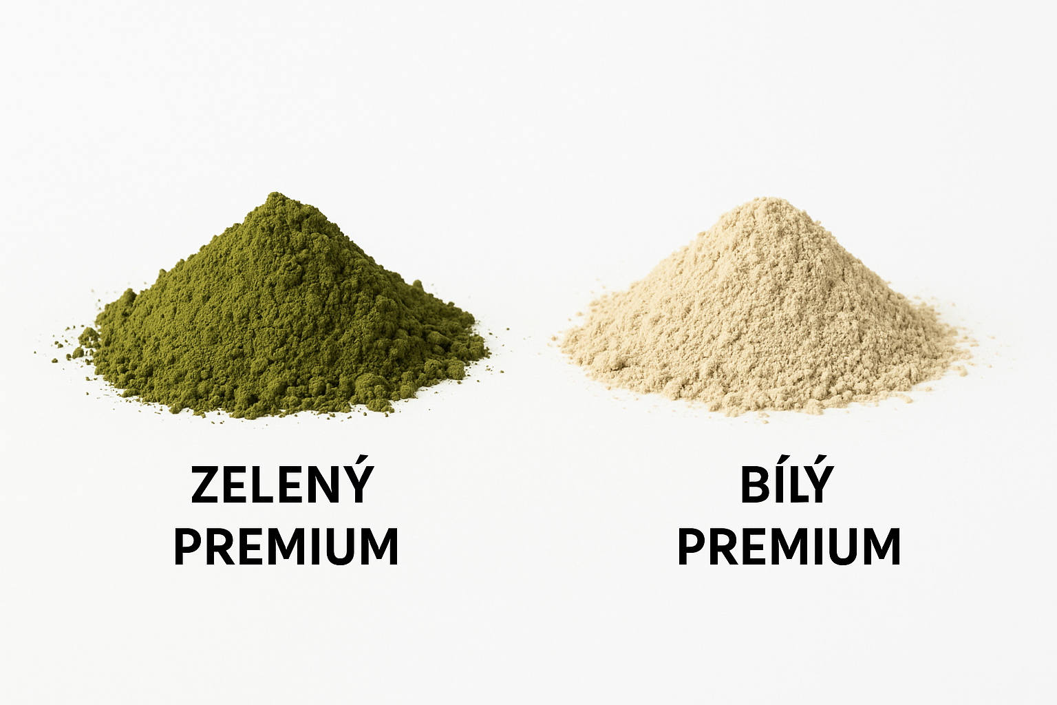 Zelený a bílý premium kratom – jaký je rozdíl a který si vybrat?