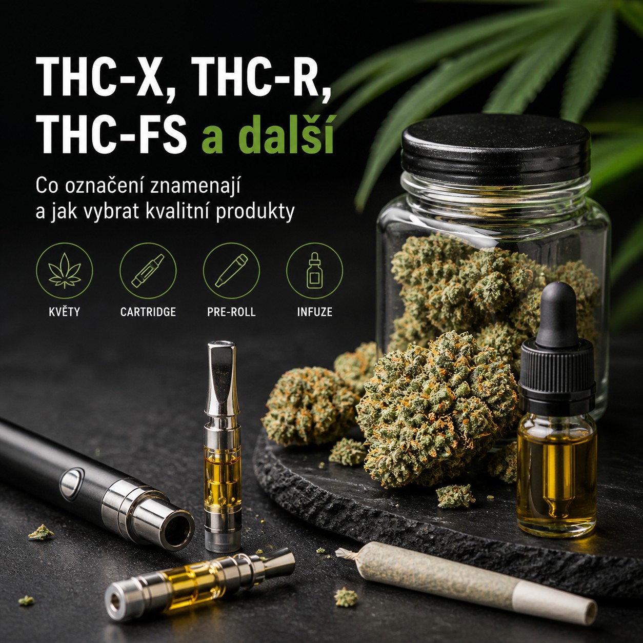 THC-X, THC-R, THC-FS a další názvy: co dnes znamenají na trhu?