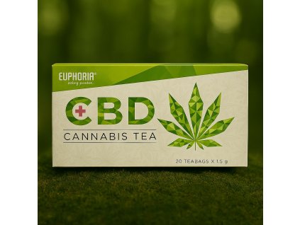 CBD Cannabis Tea – 20 sáčků konopného čaje