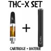 Set THC-X Cartridge 1ml + baterie CCELL M4