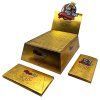 Monkey King Billionaire Gold KS Unbleached Ultrathin Rolling Papers 24pcsdisplay 2 768x768