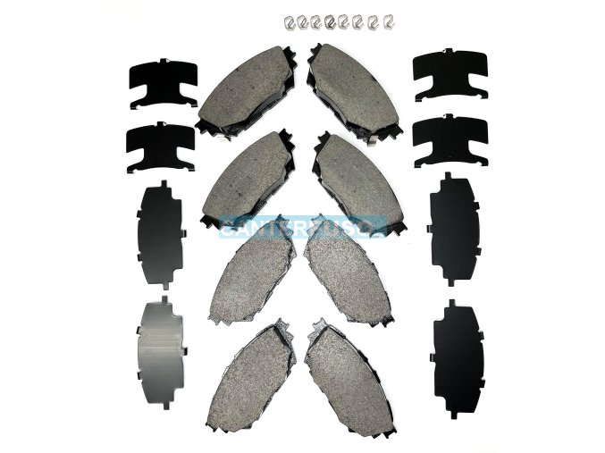 Zadní brzdové desky