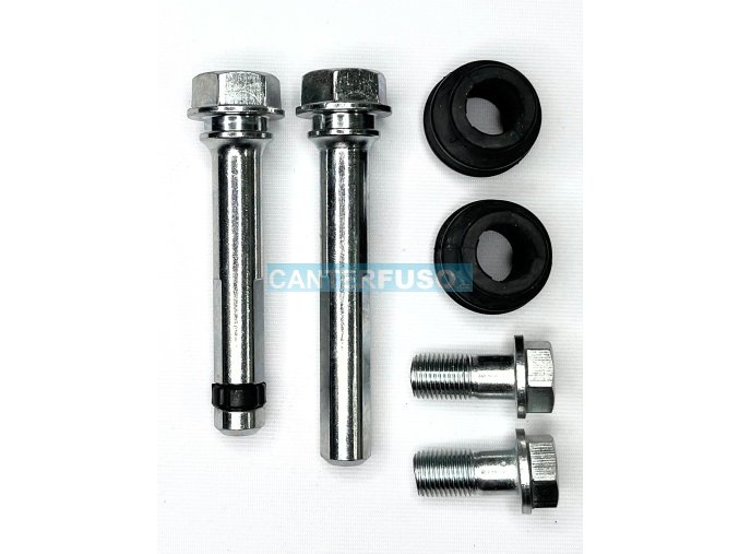 Sada vodících čepů levého zadního spodního brzdového třmenu