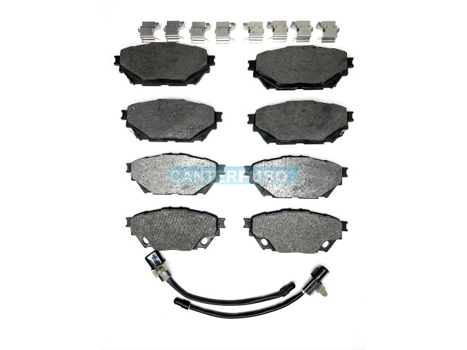 přední brzdové desky se sensorem opotřebení 2019-