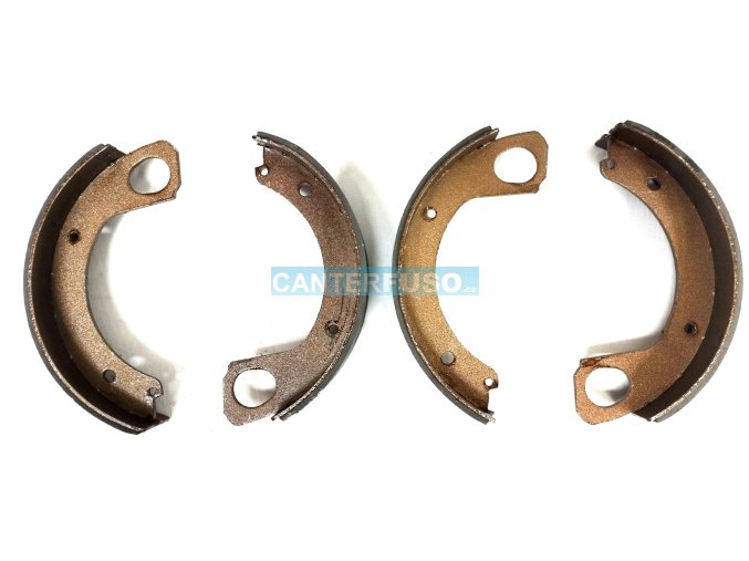 Brzdové čelisti ruční brzdy