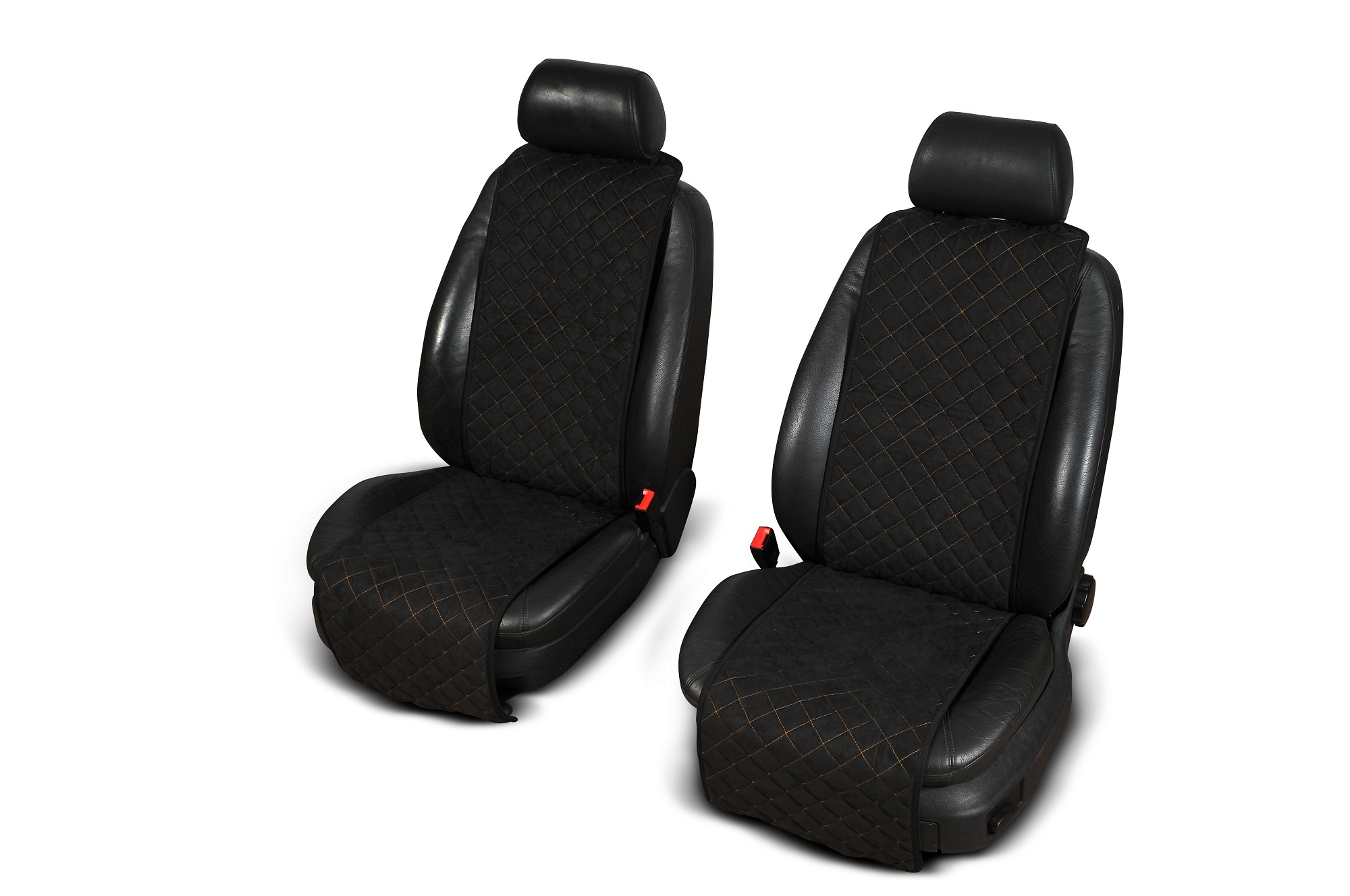 Autopotahy Cantra - Standardní. 2x autopotahy na přední sedadla Barva: Černá s bílým prošíváním