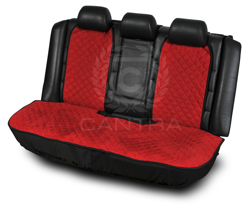 Autopotahy Cantra - ZADNÍ potah na zadní sedačku Barva: Červená