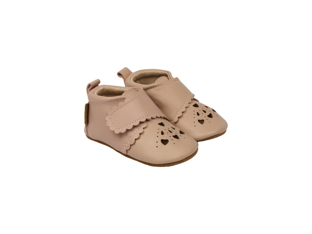 20014 Prewalker Leather Heart Adobe Rose Main