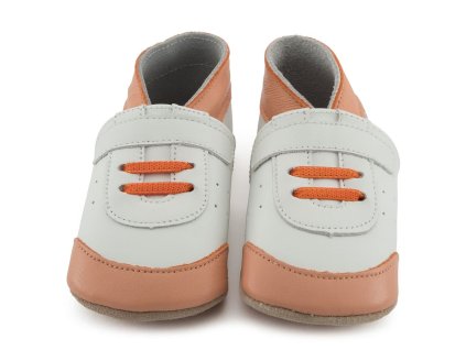 kozene capacky oranzove sneakers lait et miel capacky.com 01
