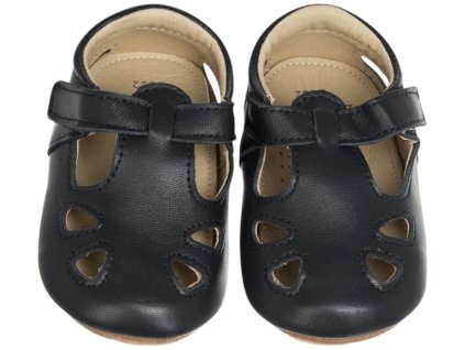 Kozene capacky s gumovou podrazkou sandalky modre lait et miel capacky.com 02