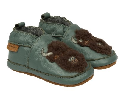 2001ML Leather Slipper 3D Balsam Green Extra 0