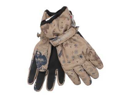 93040 Polyester Gloves Aop Coriander Extra 0