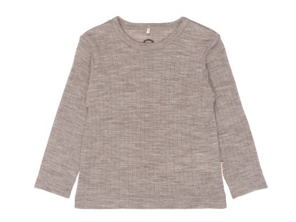 6019 Merino Wool LS Top Melange Denver Extra 0