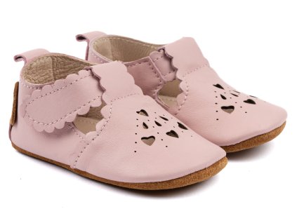 20011 Prewalker Leather Sandal Heart Adobe Rose Extra 0