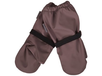9806ML PU Rain Mittens w. Fleece Twilight Mauve Extra 0