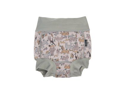 1015 1 Swim Baby Pant Aop Zoo AOP Extra 0