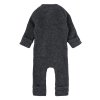 Merino overal na zip bez kapuce - šedý Anthracite Melange - MIKK-LINE