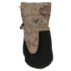 93041 Polyester Mittens Aop w. Zip Coriander Extra 2