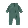 50041 Wool Baby suit w ears Balsam Green Extra 0