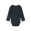 6015 Merino Wool LS Body Melange Blue Nights Extra 1