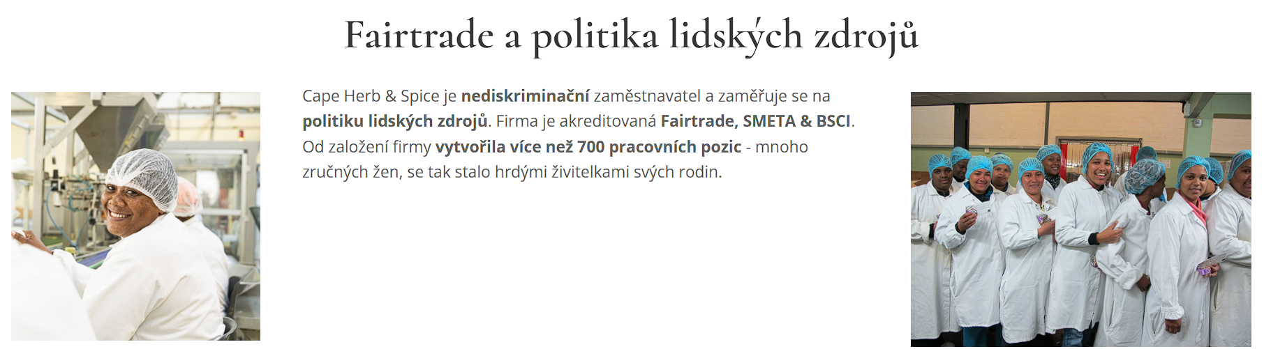 Fairtrade a politika lidských zdrojů