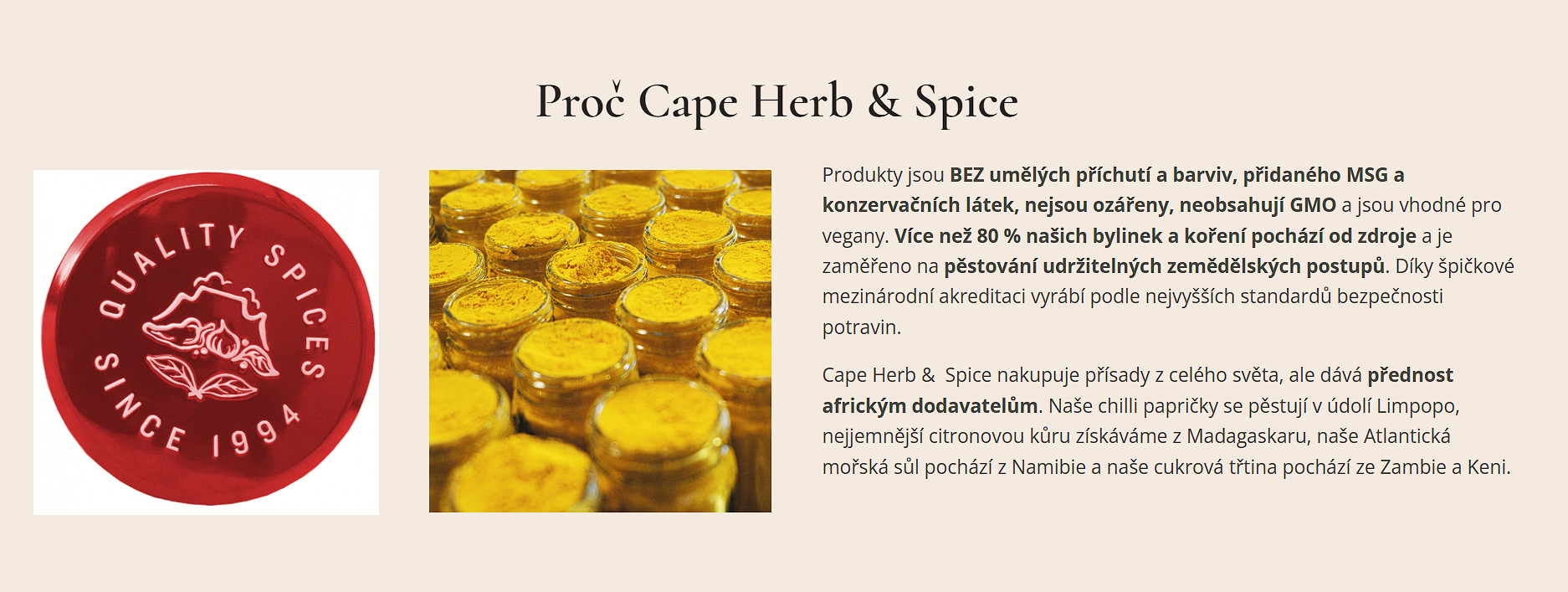 Proč Cape Herb & Spice