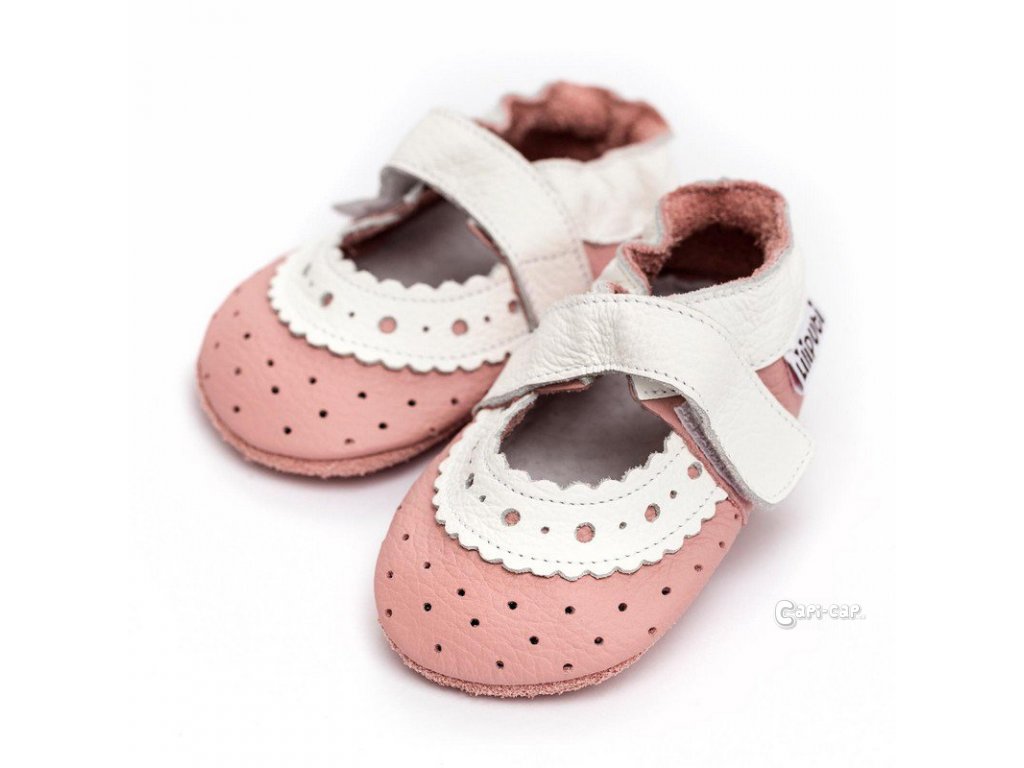 LLPT845 capacky liliputi sandalky liliputi baby rose kozene capacky boty pro deti backurky