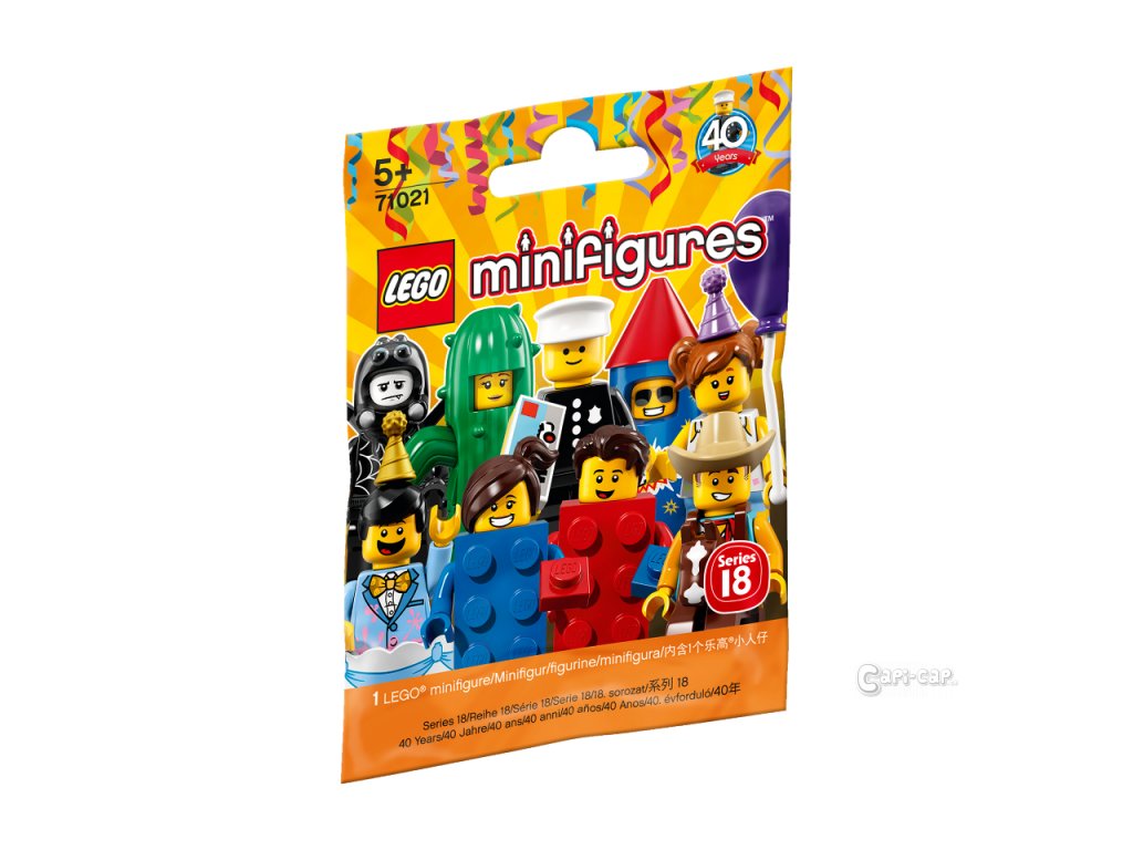 LEGO Minifigurky 71021 Minifigurky 18. série: Párty