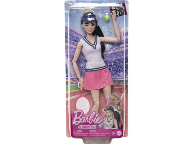 Barbie sportovkyně tenistka