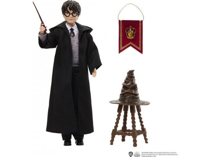 Harry Potter figurka Harry Potter a moudrý klobouk