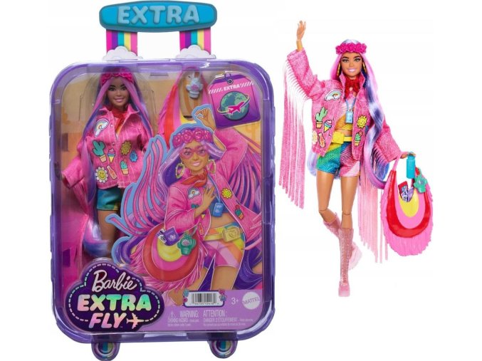 Barbie® Extra Stylová panenka v oblečku do pouště