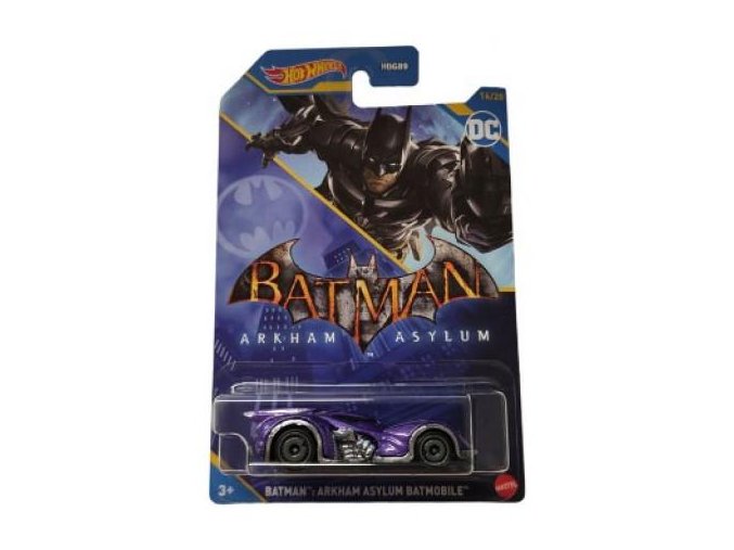 hot wheels auticko batman dc arkham asylum batmobile 1