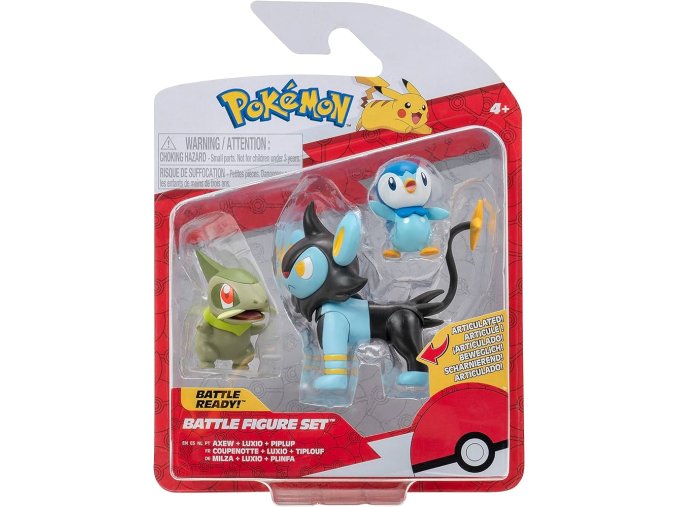 pokemon figurky 3 pack axew luxio piplup 1