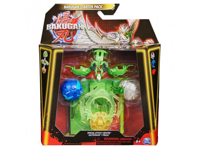 Bakugan™ Speciální útok S6 VENTRI & OCTOGAN & TROX