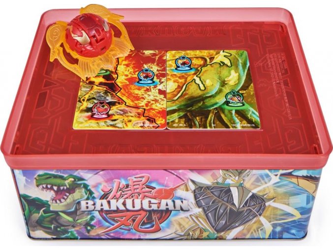 Bakugan BAKU-TIN Sběratelská plechová krabice S6