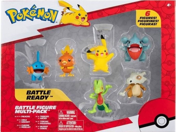 Pokémon figurky Multipack 6-Pack Mudkip