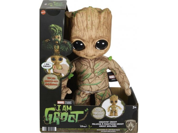 MARVEL Strážci Galaxie GROOT se zvuky 27 cm