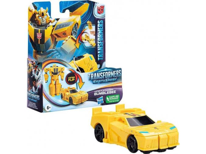 Transformers EarthSpark 1-Step Flip Changer figurka BUMBLEBEE