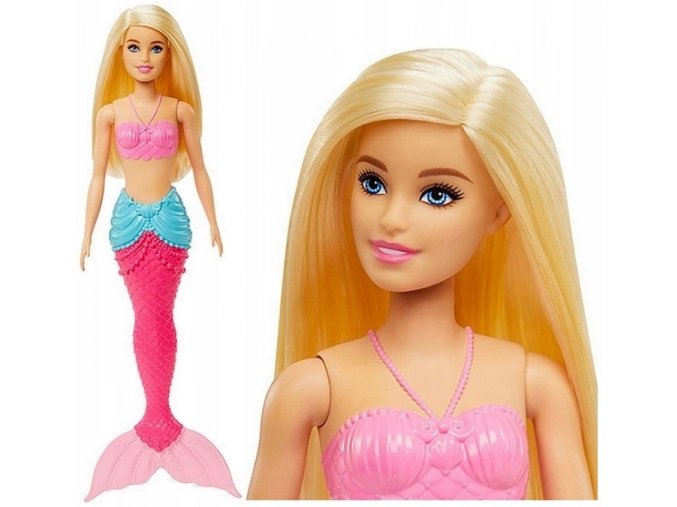 barbie morska panna blondynka 1