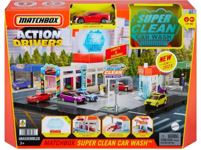 matchbox action drivers super mycka herni set 2