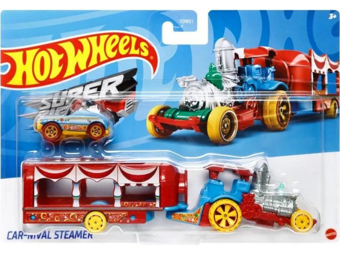 Hot Wheels® Náklaďák Car-Nival Steamer™