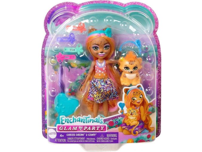 Enchantimals Deluxe panenka CHARISSE GEPARDOVÁ