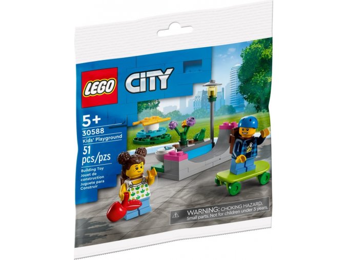 LEGO® CITY 30640 Motokárový závodník